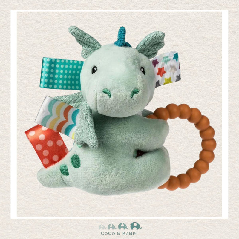Mary Meyer: Taggies Teether Rattle Drax Dragon 6", CoCo & KaBri Children's Boutique