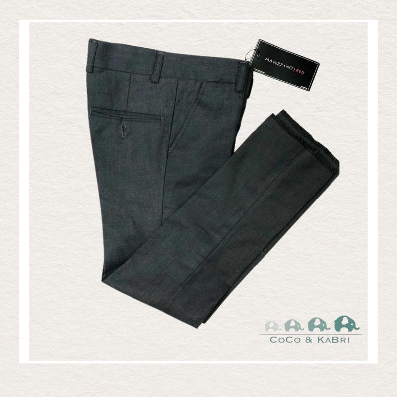 Mavezzano Dress Pants Slim Fit - Charcoal-Dress Pants-Jolene-[option4]-[option5]-[option6]-CoCo & KaBri Children's Boutique