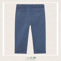 Mayoral: Baby Boy Blue Linen Relaxed Pants, CoCo & KaBri Children's Boutique