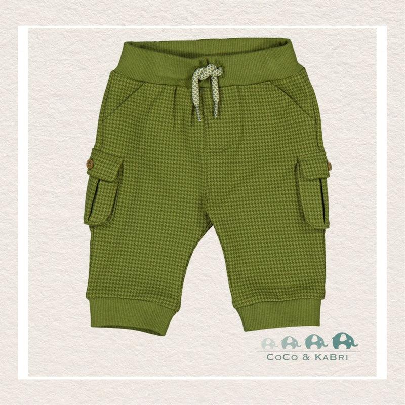 Mayoral Baby Boy Cargo Plush Pants - Green, CoCo & KaBri Children's Boutique