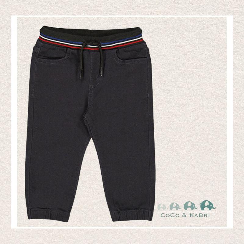 Mayoral: Baby Boy Dark Denim Jogger Pant, CoCo & KaBri Children's Boutique