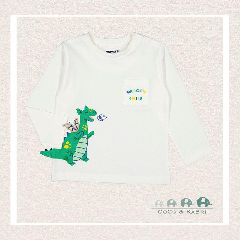 Mayoral: Baby Boy Long Sleeve Dragon Tshirt, CoCo & KaBri Children's Boutique