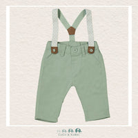 Mayoral Baby Boy Pants with Suspenders, CoCo & KaBri Children's Boutique