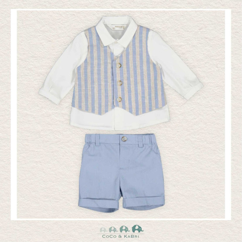Mayoral Baby Boy Shorts with Vest Set