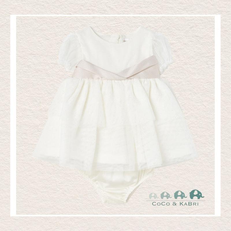 Mayoral Baby Girl Ceremony dress with nappy cover newborn - CoCo & KaBri