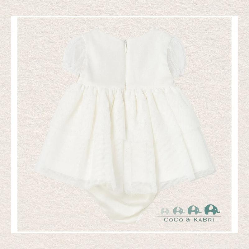 *Mayoral Baby Girl Ceremony dress with nappy cover newborn, CoCo & KaBri Children's Boutique