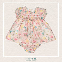 Mayoral Baby Girl Flower Dress with Knickers