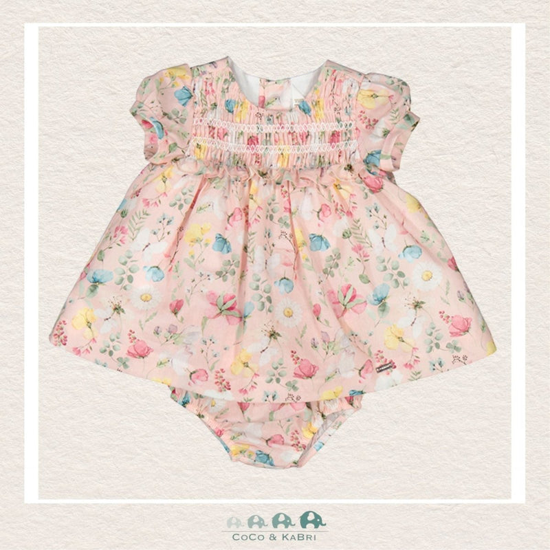 Mayoral Baby Girl Flower Dress with Knickers, CoCo & KaBri Children's Boutique
