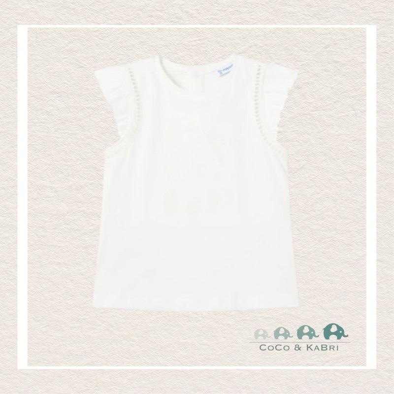 Mayoral Baby Girl Sustainable cotton embroidered T-shirt baby - CoCo & KaBri