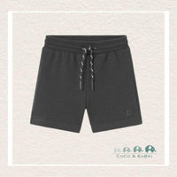 Mayoral: Basic Baby Fleece Shorts - Charcoal, CoCo & KaBri Children's Boutique