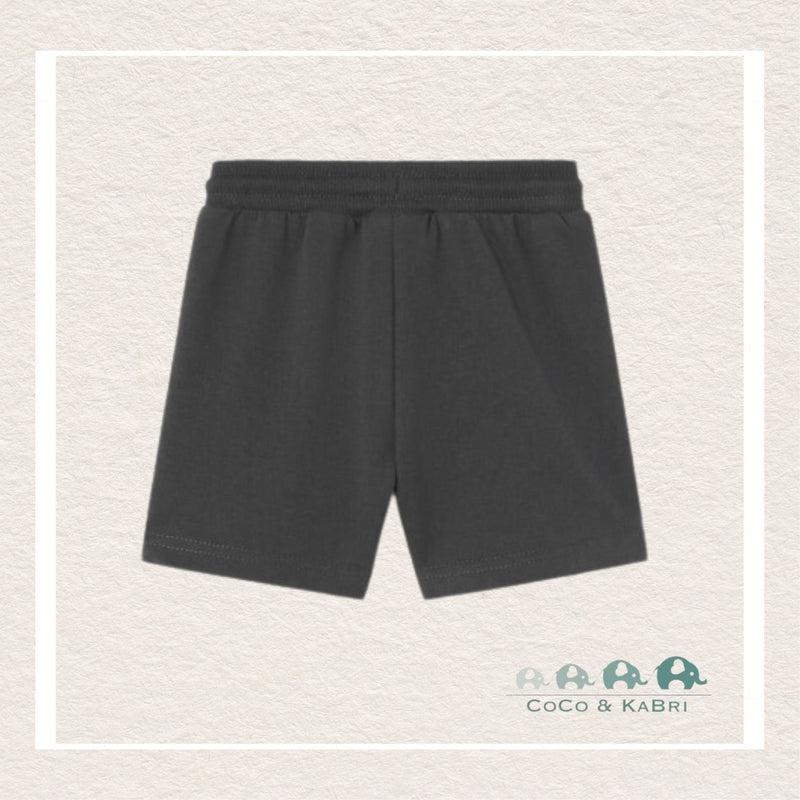 Mayoral: Basic Baby Fleece Shorts - Charcoal, CoCo & KaBri Children's Boutique