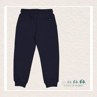 Mayoral: Boys Basic cuffed fleece trousers - Navy, CoCo & KaBri Children's Boutique