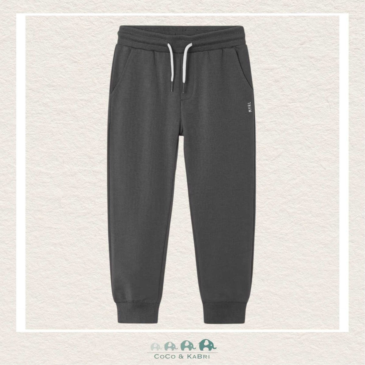 Mayoral: Boys Cuffed Fleece Jogging Pants - Beluga, CoCo & KaBri Children's Boutique