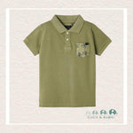 Mayoral: Boys Polo Shirt - Olive - CoCo & KaBri