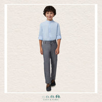 Mayoral : Boys Suit Pants - Navy Mix, CoCo & KaBri Children's Boutique