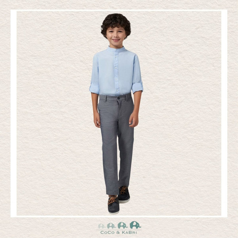 Mayoral : Boys Suit Pants - Navy Mix, CoCo & KaBri Children's Boutique