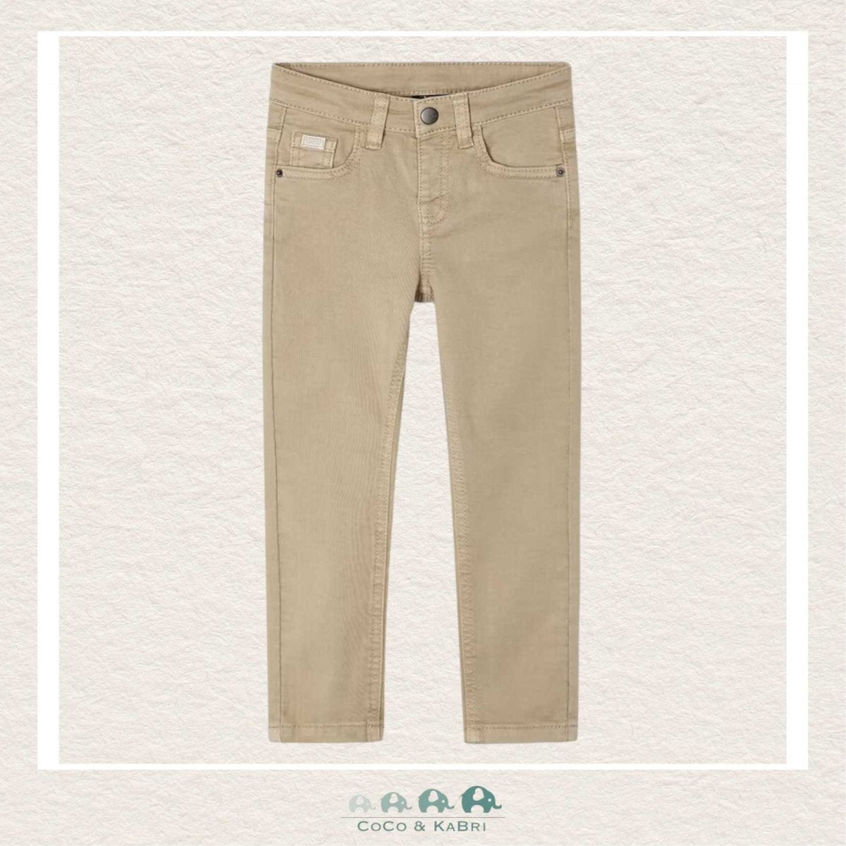 Mayoral: Boys Twill Skinny Fit Pants, CoCo & KaBri Children's Boutique