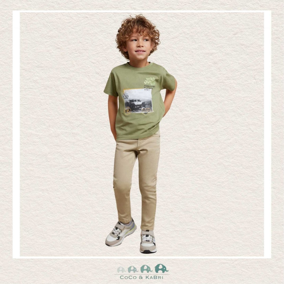 Mayoral: Boys Twill Skinny Fit Pants, CoCo & KaBri Children's Boutique