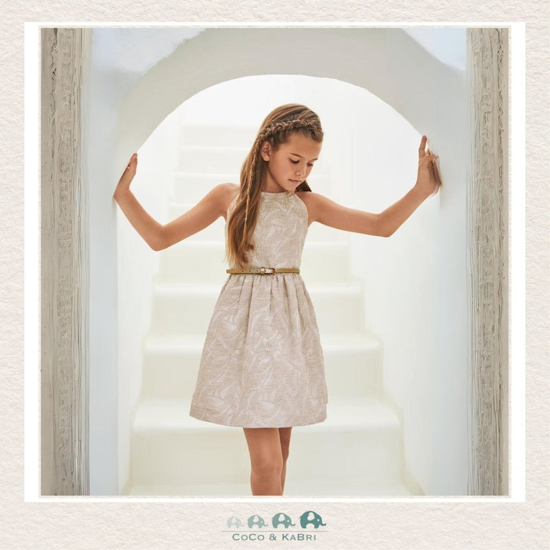 Mayoral : Girls Jacquard Dress, CoCo & KaBri Children's Boutique