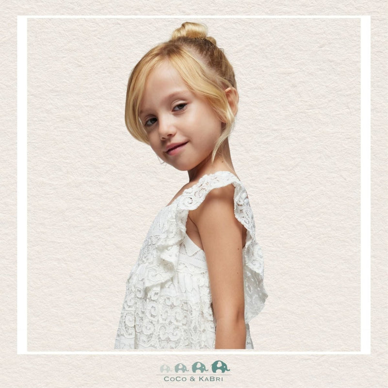 Mayoral: Girls Lace Dress, CoCo & KaBri Children's Boutique