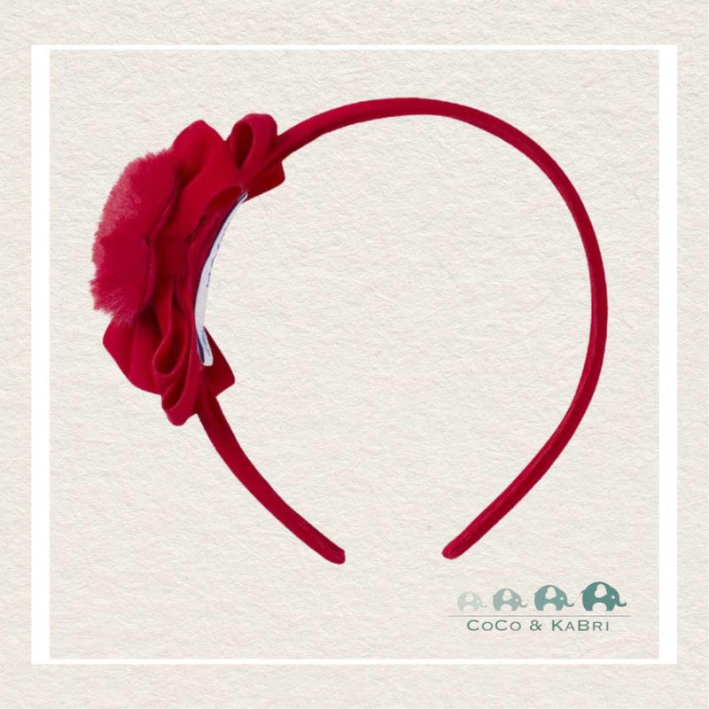 Mayoral: Red Headband with Bow, CoCo & KaBri Children's Boutique