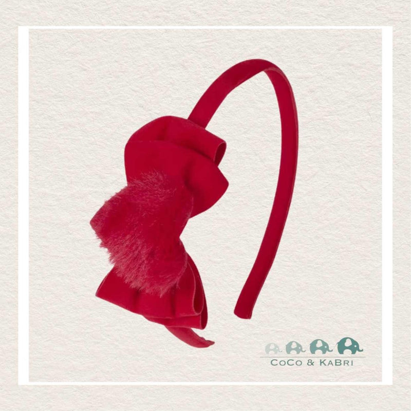 Mayoral: Red Headband with Bow, CoCo & KaBri Children's Boutique