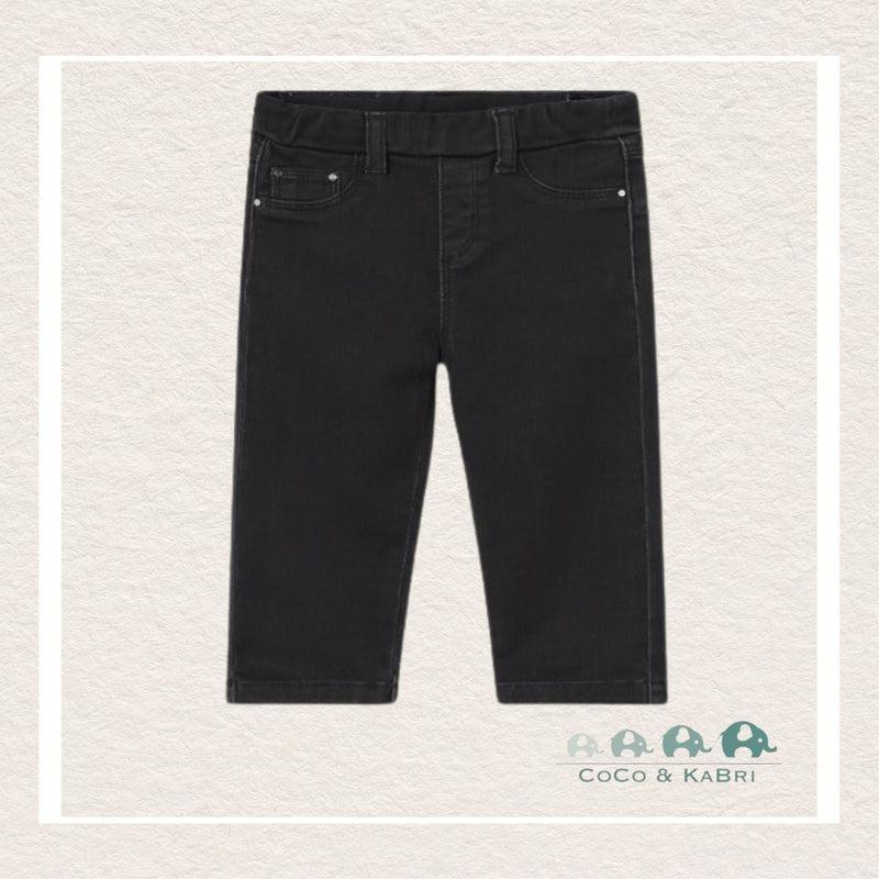*Mayoral Skinny fit baby girl denim trousers baby - Black, Boys Pants, CoCo & KaBri, Children's Boutique