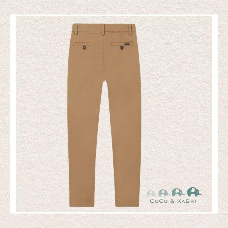 Mayoral : Sustainable cotton slim fit chino trousers, CoCo & KaBri Children's Boutique