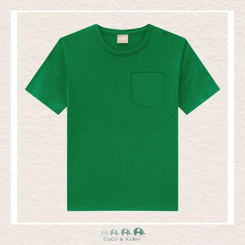 Milon Boys Green Tshirt, CoCo & KaBri Children's Boutique