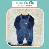 Minymo Long sleeve bodysuit - Bear in a Truck, CoCo & KaBri Children's Boutique