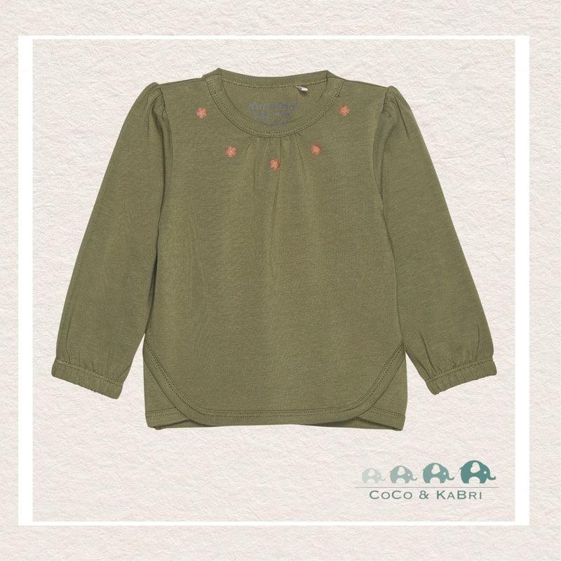 *Minymo Long Sleeve Green Tee, CoCo & KaBri Children's Boutique