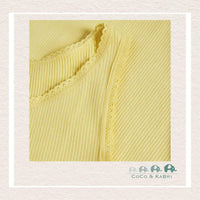 *Minymo - Ribbed Yellow Tank Top, CoCo & KaBri Children's Boutique