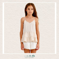 Molly Bracken Girl: Cream Tank Top, CoCo & KaBri Children's Boutique