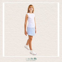 Molly Bracken Girl: White Short Sleeve Tee, CoCo & KaBri Children's Boutique