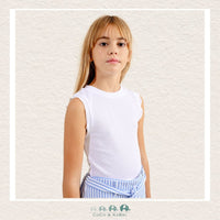 Molly Bracken Girl: White Short Sleeve Tee, CoCo & KaBri Children's Boutique