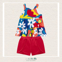 Nanai Girls Sleeveless Top & Short Set, CoCo & KaBri Children's Boutique
