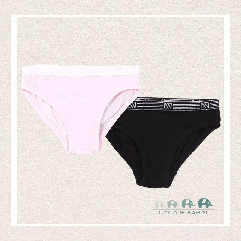 *Nano: Panties Set of 2 Black/Pink, CoCo & KaBri Children's Boutique