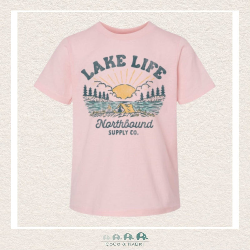 Northbound Supply Co: Pink Lake Life Kids Tshirt, CoCo & KaBri Children's Boutique
