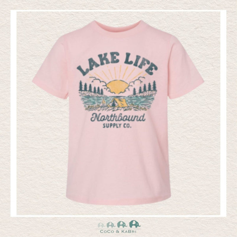 Northbound Supply Co. 🇨🇦: Pink Lake Life Kids Tshirt, CoCo & KaBri Children's Boutique