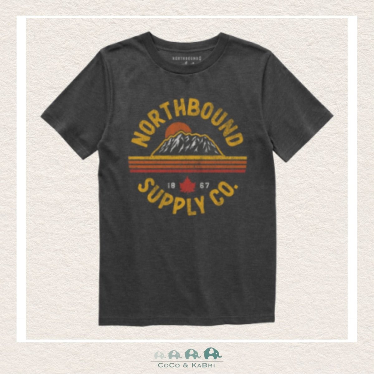 Northbound Supply Co: Rockey Sunset Kids Tshirt, CoCo & KaBri Children's Boutique