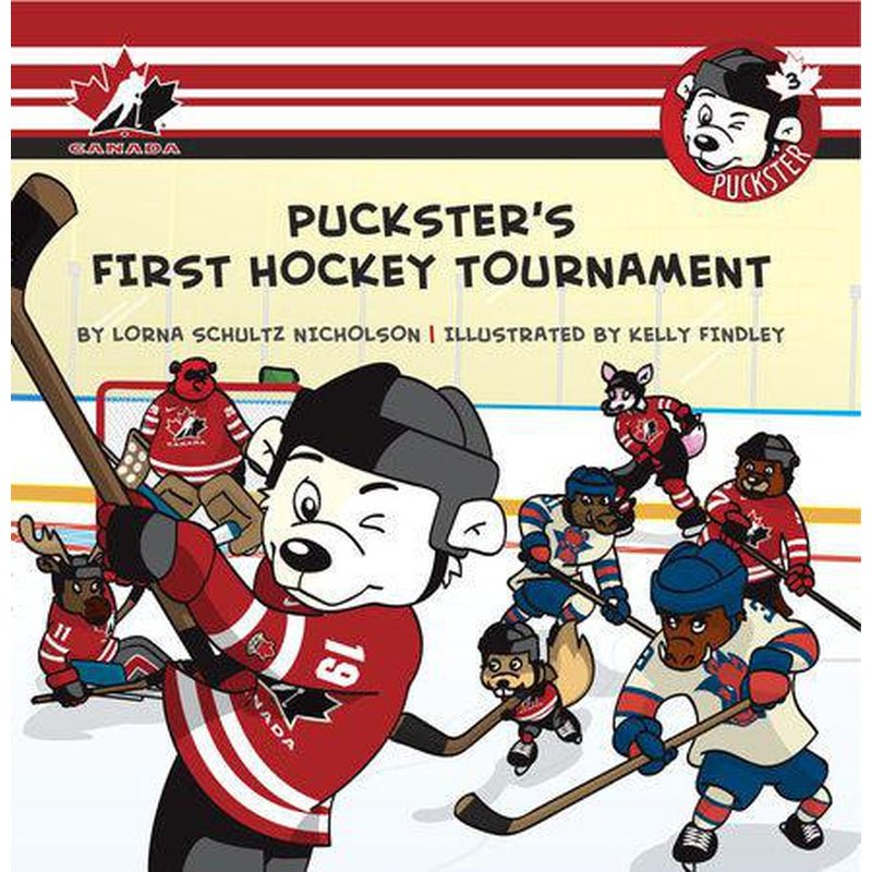 Puckster's First Hockey Tournament - CoCo & KaBri