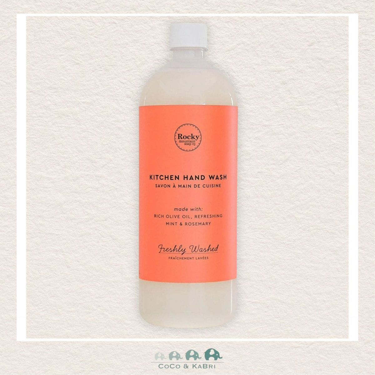 🇨🇦 Rocky Mountain Soap Co: Anitibacterial Kitchen & Hand Wash, CoCo & KaBri Children's Boutique