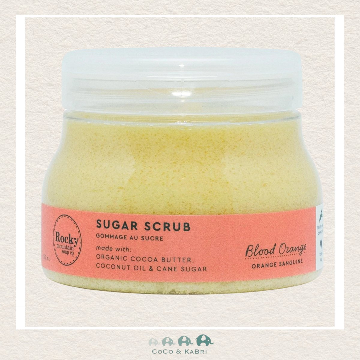 🇨🇦 Rocky Mountain Soap Co: Blood Orange Sugar Scrub, CoCo & KaBri Children's Boutique