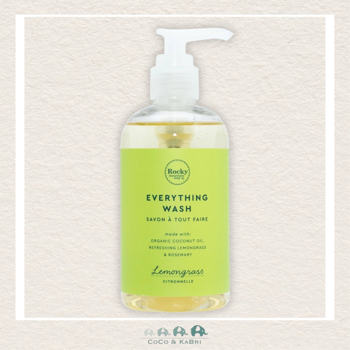 🇨🇦 Rocky Mountain Soap Co: Everything Wash - Lemongrass, CoCo & KaBri Children's Boutique