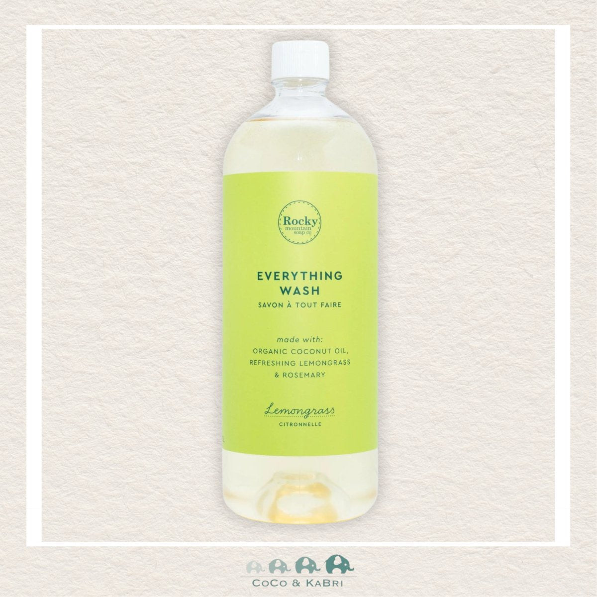 🇨🇦 Rocky Mountain Soap Co: Everything Wash - Lemongrass, CoCo & KaBri Children's Boutique