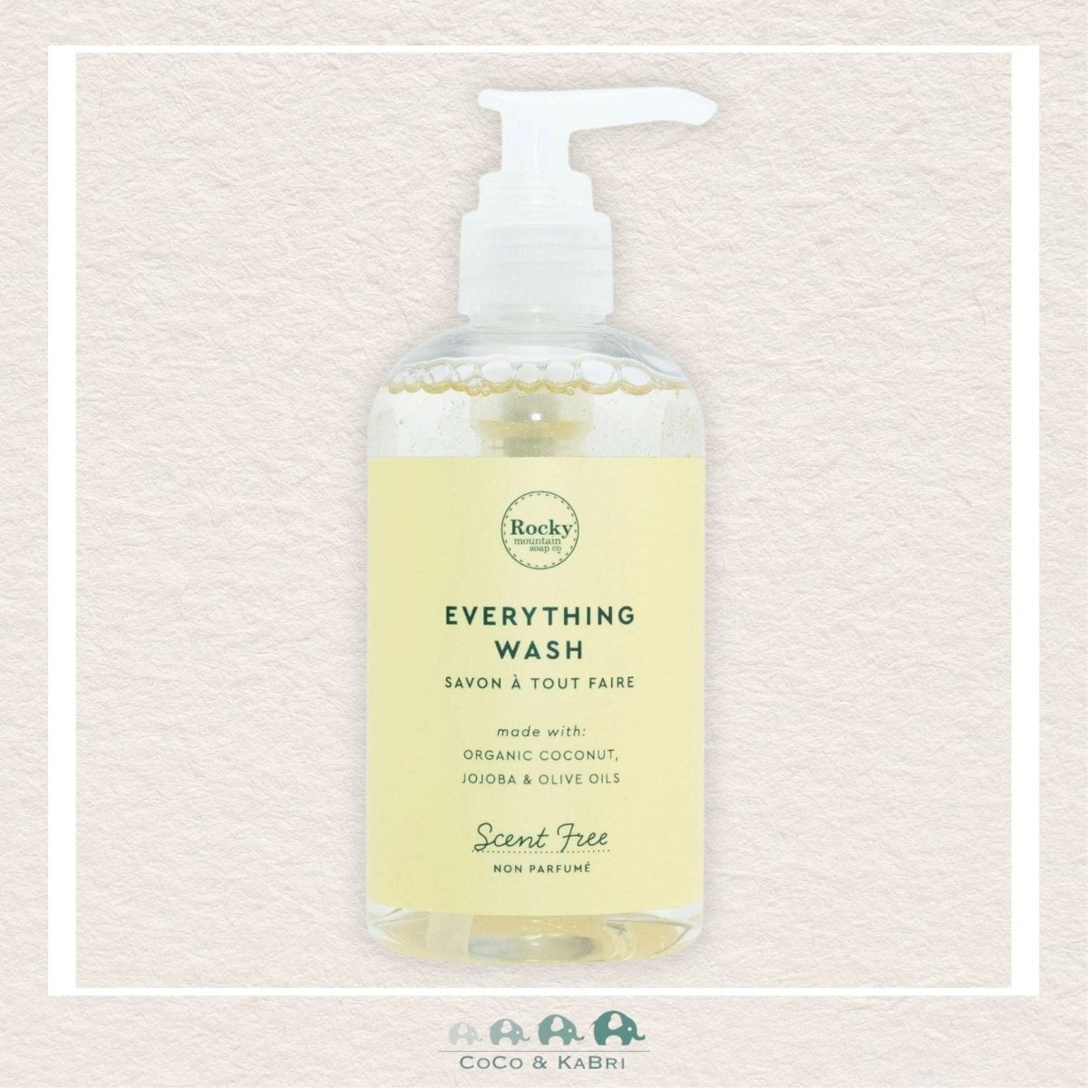 Rocky Mountain Soap Co: Everything Wash - Scent Free, CoCo & KaBri Children's Boutique