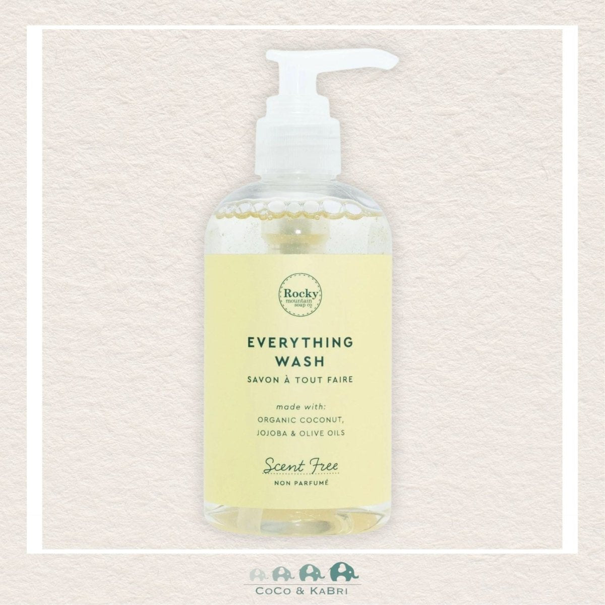 🇨🇦 Rocky Mountain Soap Co: Everything Wash - Scent Free, CoCo & KaBri Children's Boutique