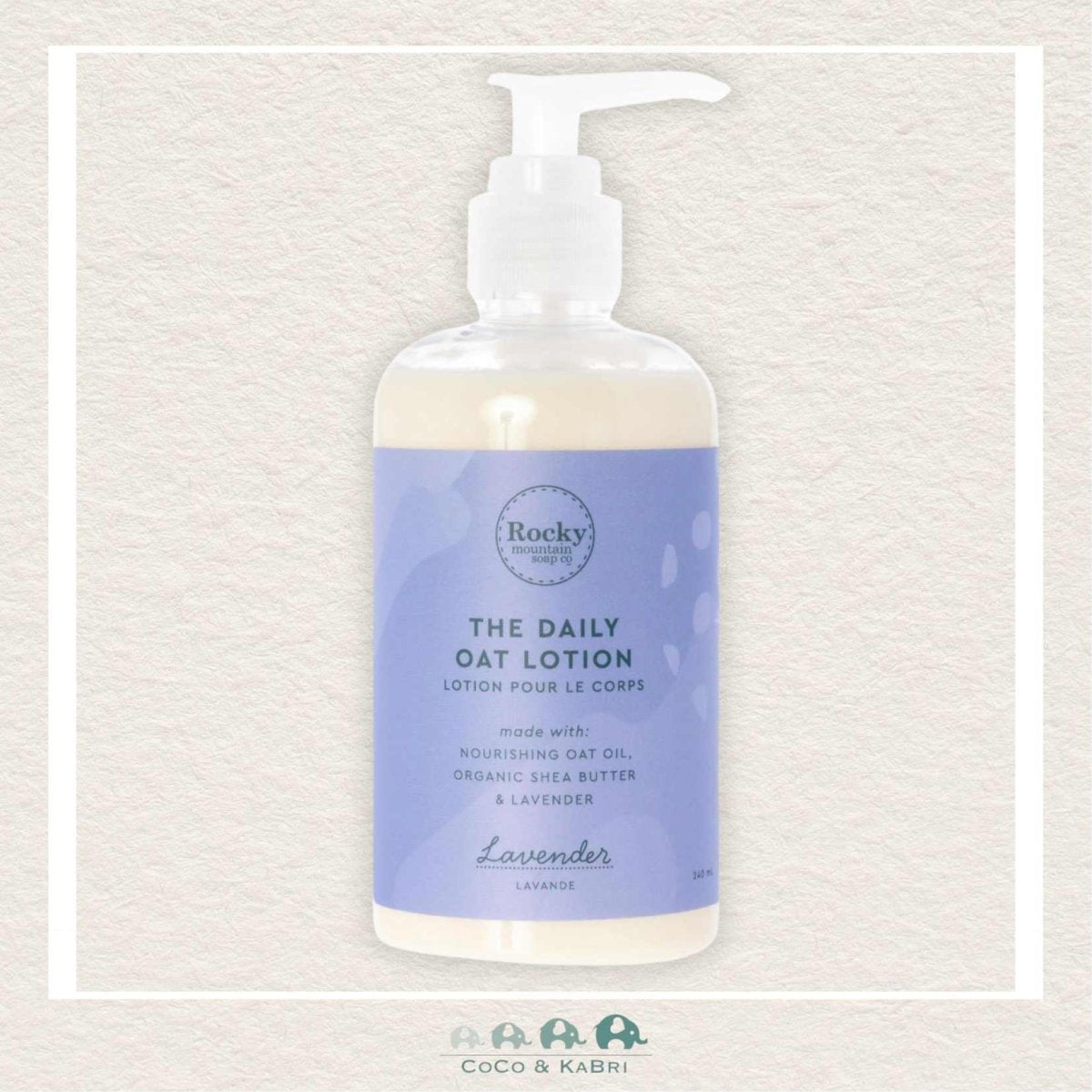 Rocky Mountain Soap Co: Lavender Daily Oat Lotion