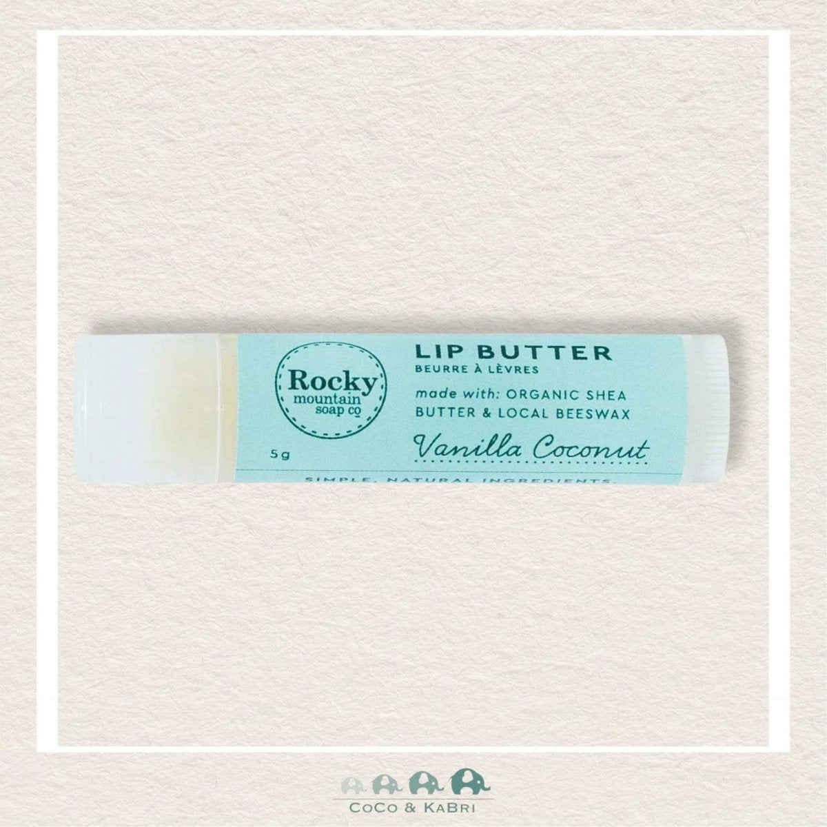 Rocky Mountain Soap Co: Lip Butter - Vanilla Coconut, CoCo & KaBri Children's Boutique