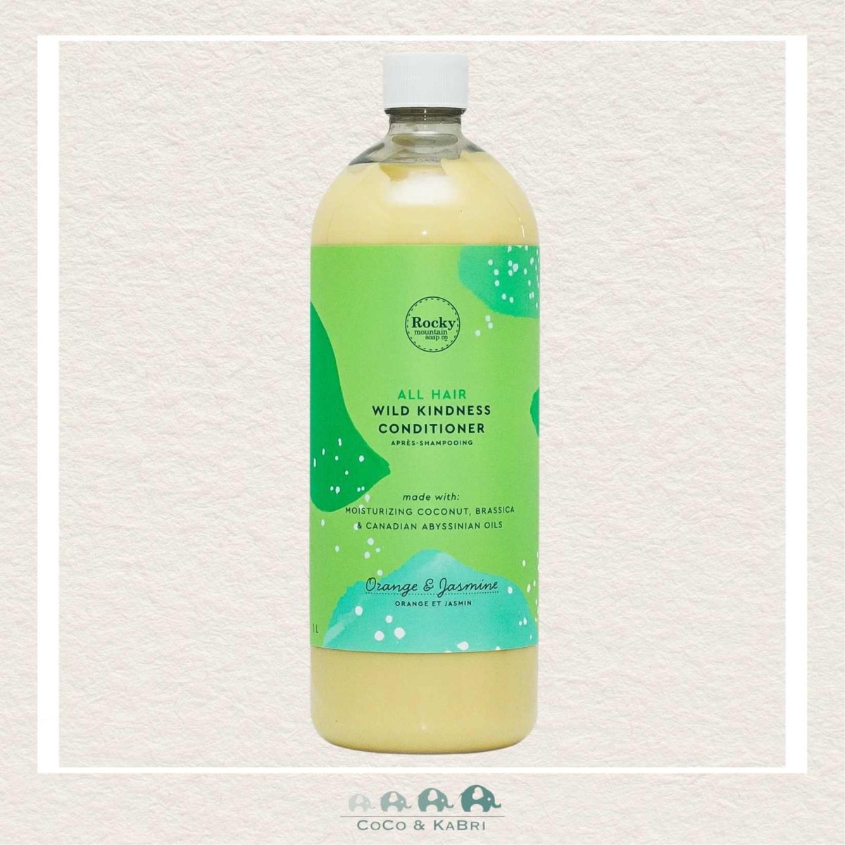 🇨🇦 Rocky Mountain Soap Co: Orange & Jasmine Wild Kindness Conditioner, CoCo & KaBri Children's Boutique